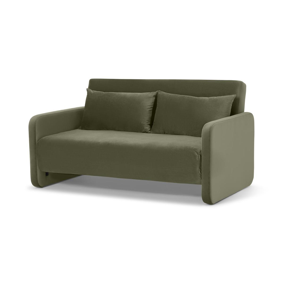 Vinnie Large Double Sofa Bed, Sycamore Green Velvet – image 3