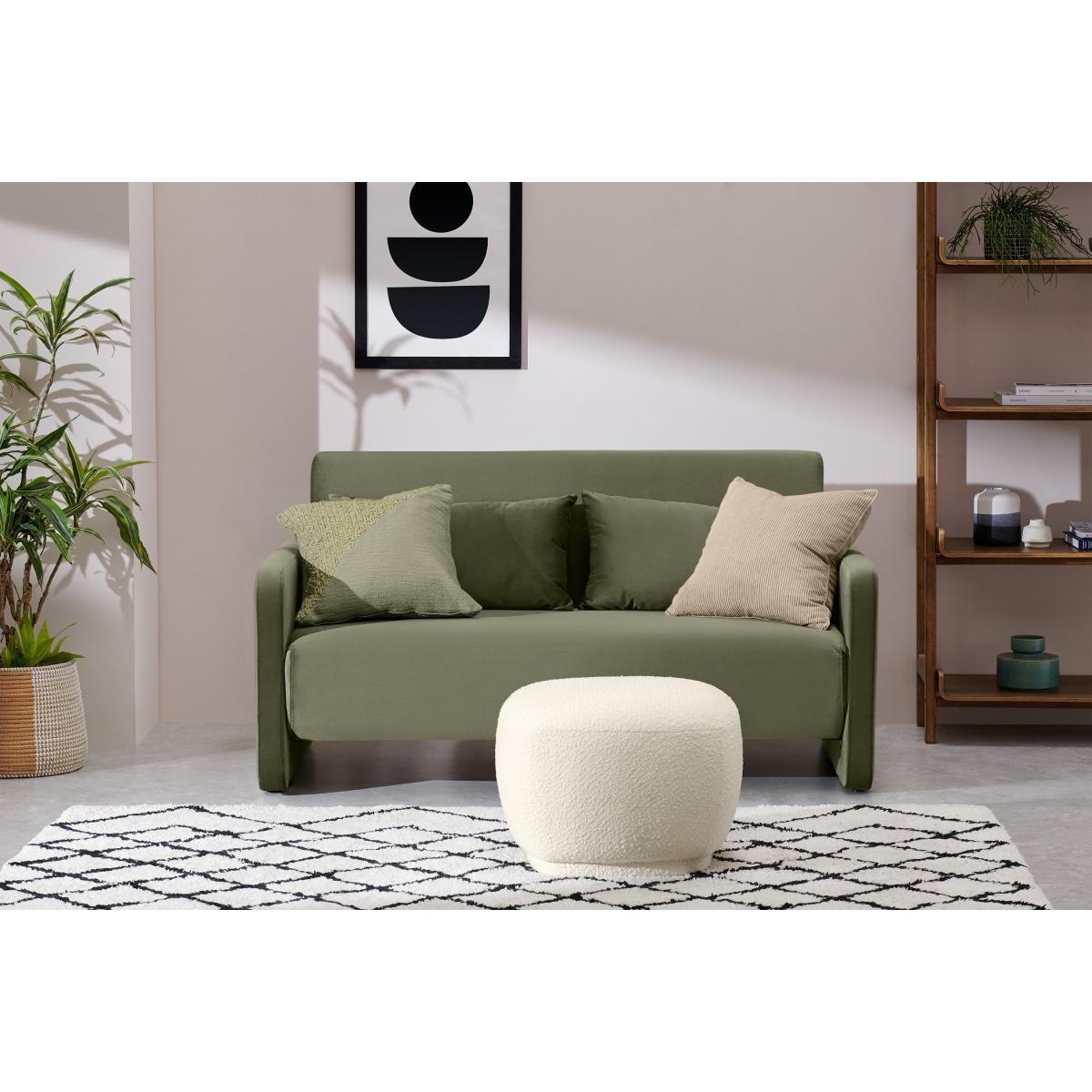 Vinnie Large Double Sofa Bed, Sycamore Green Velvet – image 4