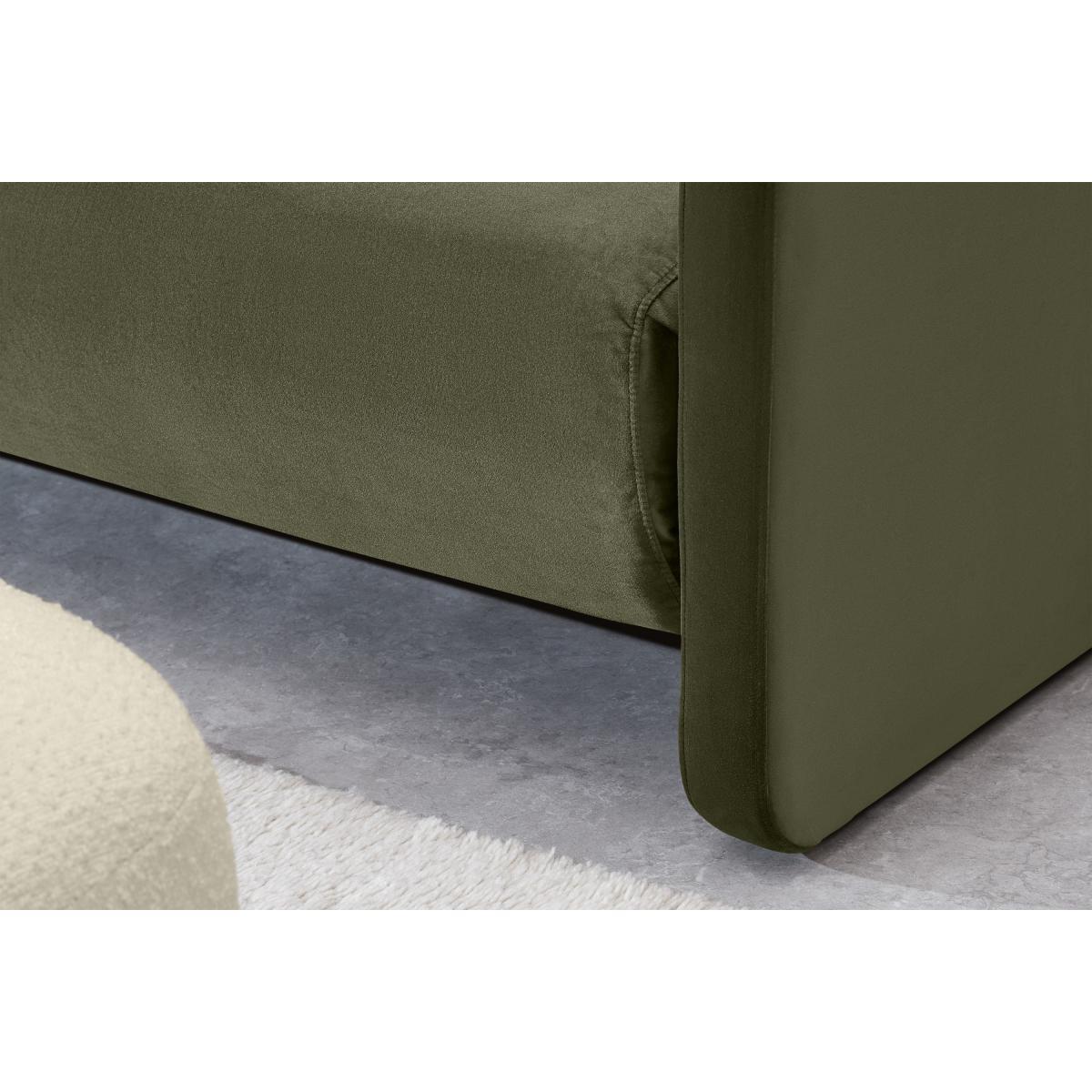 Vinnie Large Double Sofa Bed, Sycamore Green Velvet – image 6