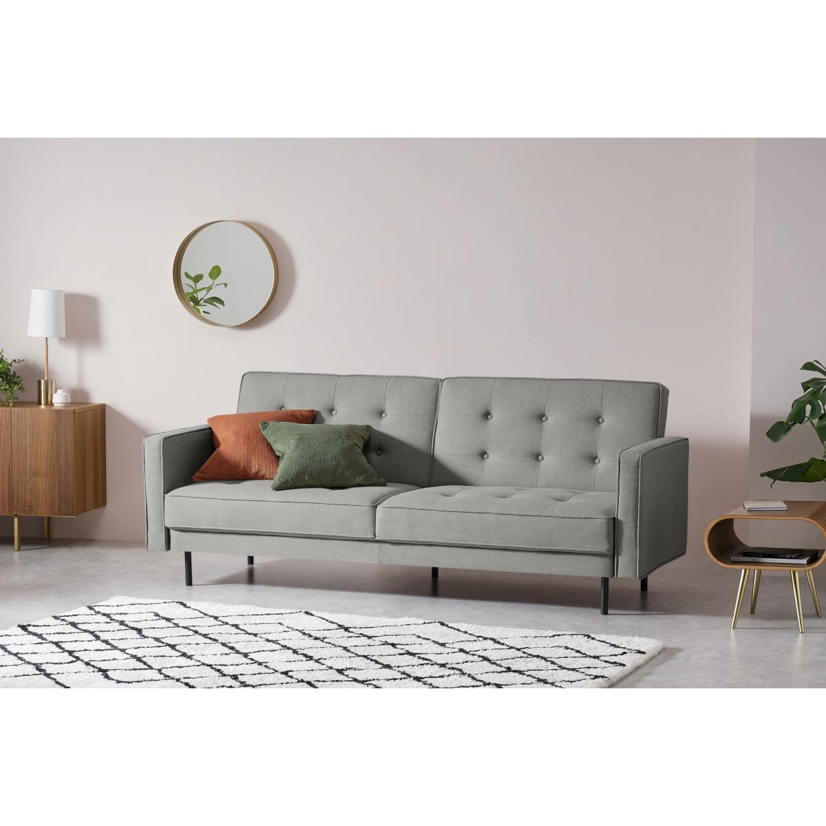 Rosslyn Click Clack Sofa Bed, Cinder Grey – image 4