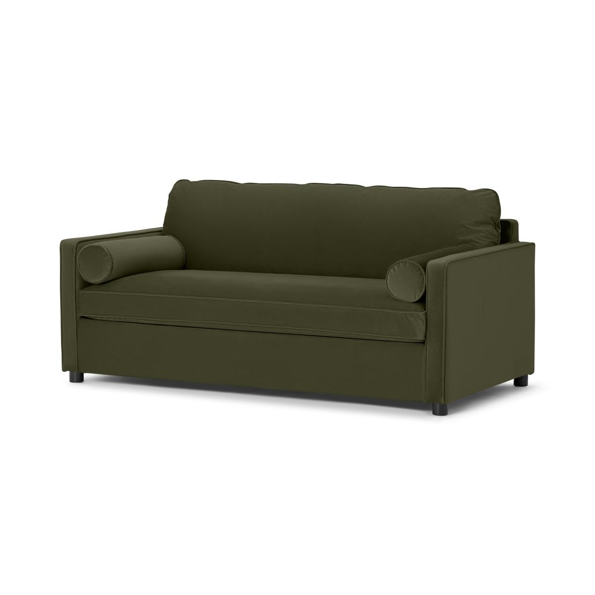 Brody Sofa Bed, Pistachio Green Recycled Velvet – image 3