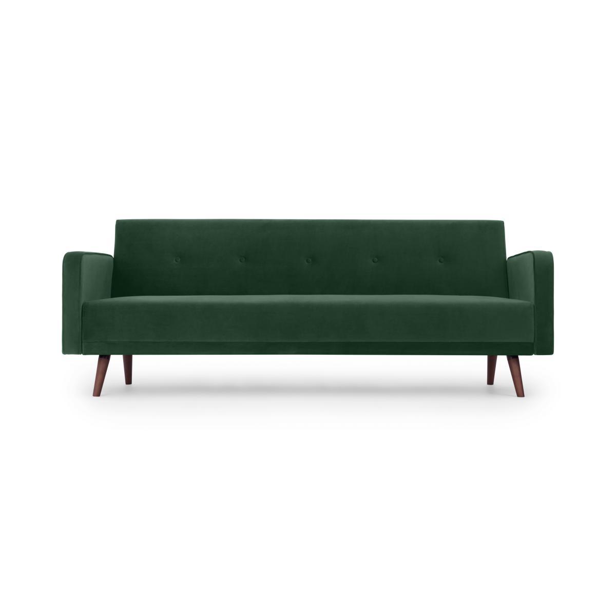 Chou Click Clack Sofa Bed, Moss Green Velvet – image 2