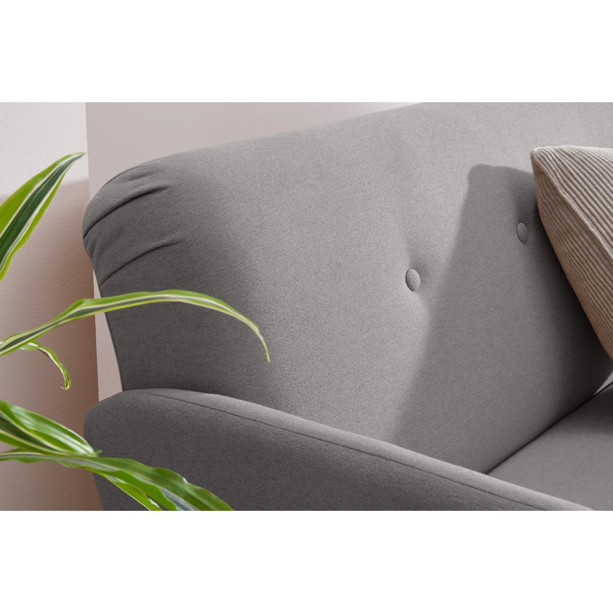 Elvi Right Hand Facing Chaise End Click Clack Sofa Bed, Marshmallow Grey – image 5