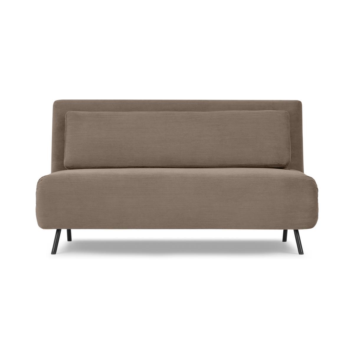 Kahlo Large Sofa Bed, Taupe Corduroy Velvet – image 2