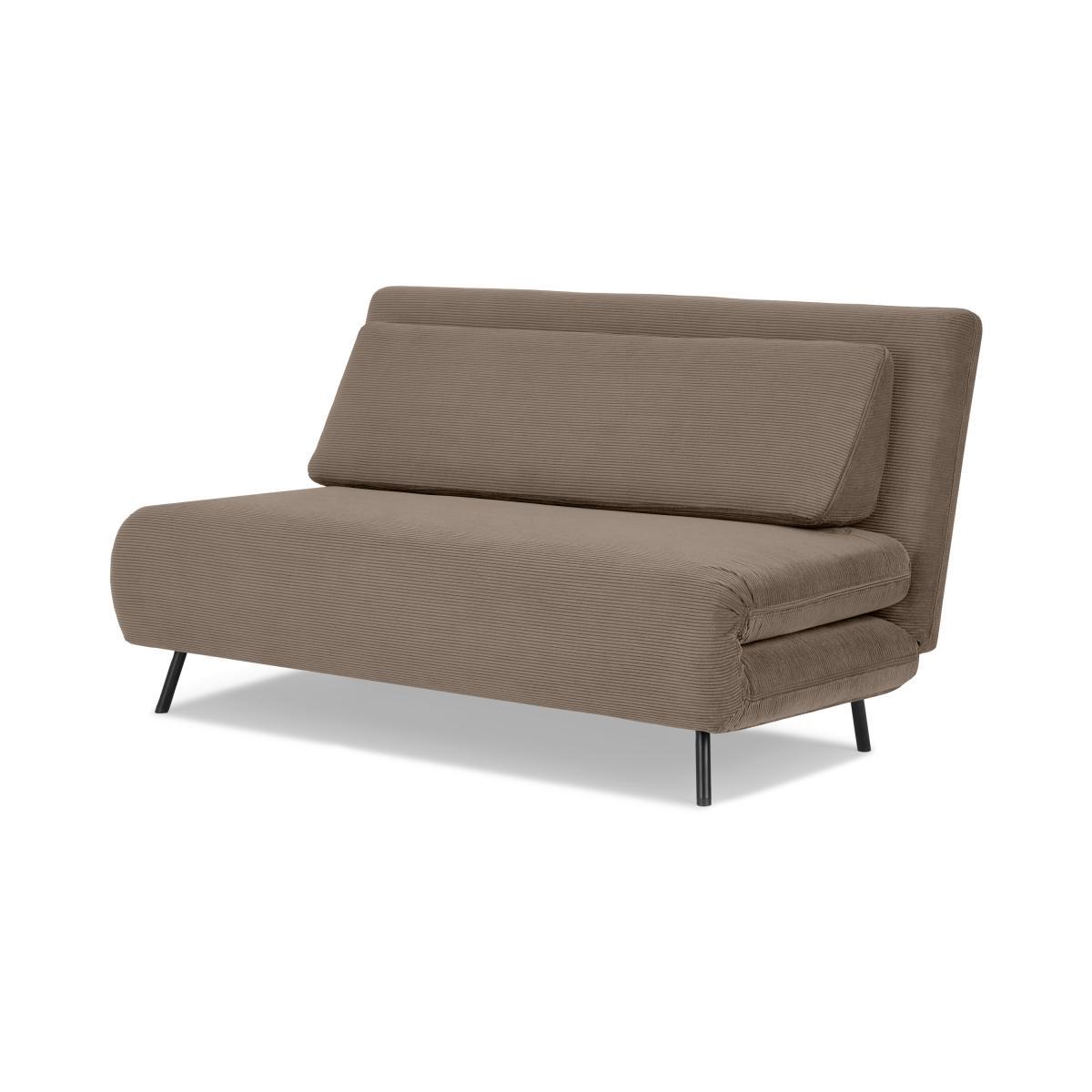 Kahlo Large Sofa Bed, Taupe Corduroy Velvet – image 3