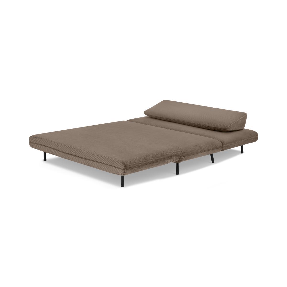 Kahlo Large Sofa Bed, Taupe Corduroy Velvet – image 6