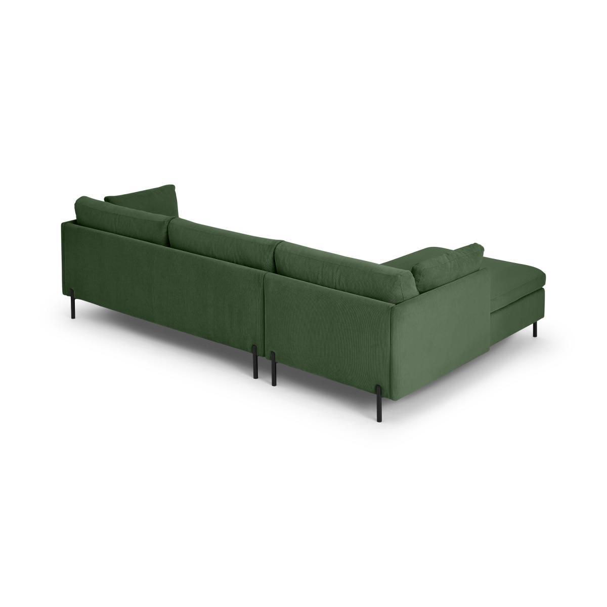 Zarina Left Hand Facing Chaise End Corner Sofa Bed, Meadow Corduroy Velvet – image 9