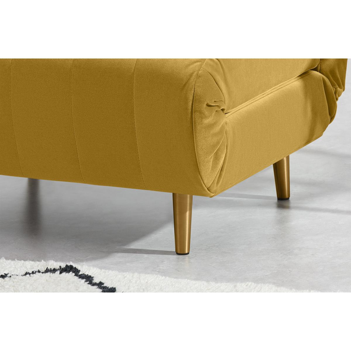 Bessie Single Sofa Bed, Antique Velvet – image 5