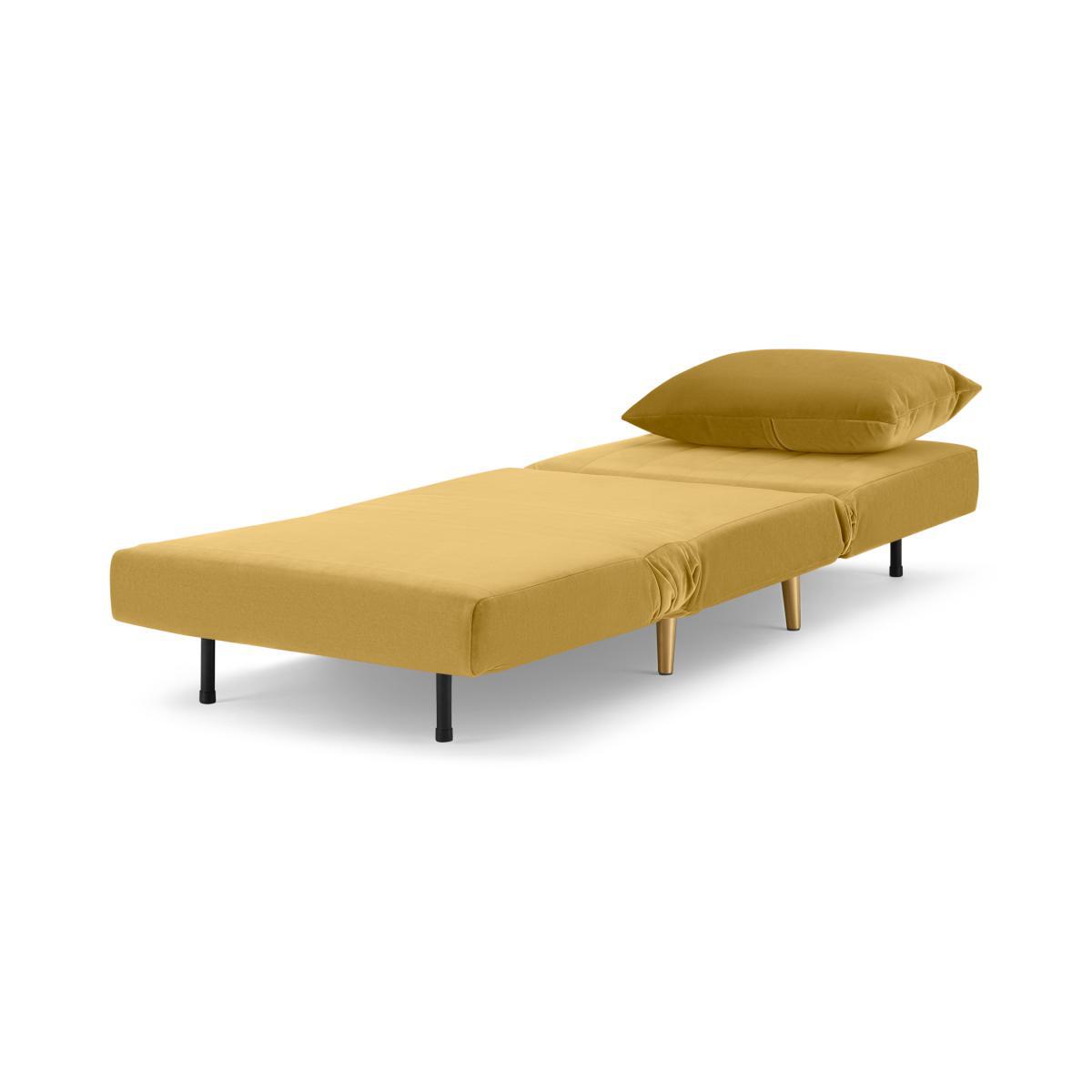 Bessie Single Sofa Bed, Antique Velvet – image 6