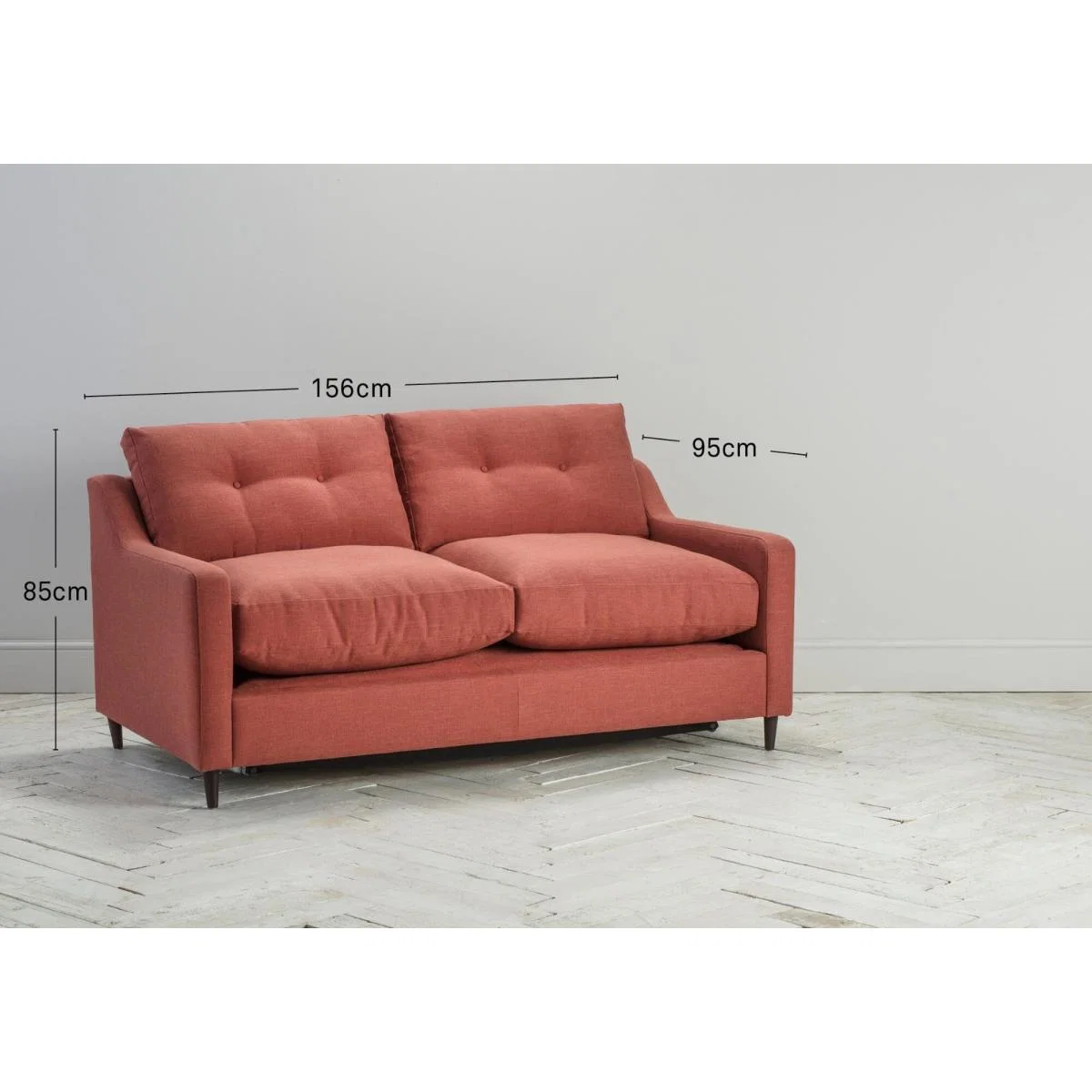 Nathan Two-Seater Sofa in Dusky Grey – image 9