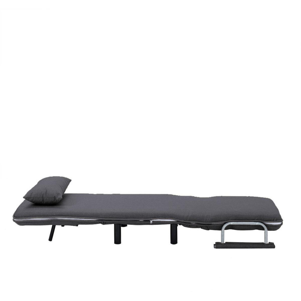 Foldable Single Sofa Bed - Grey – image 4
