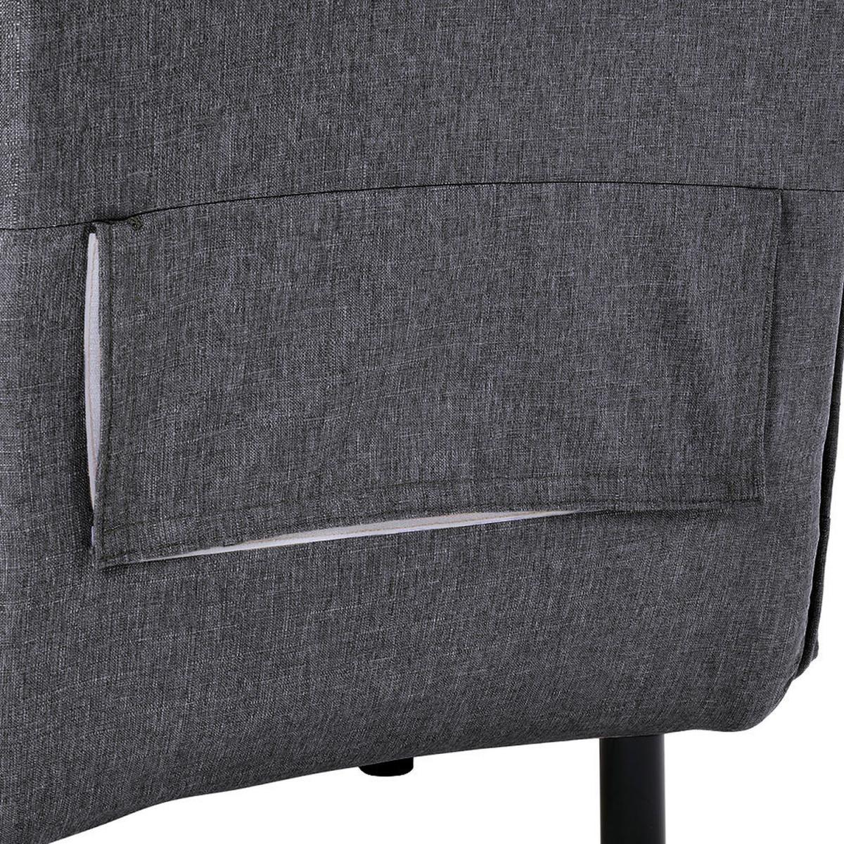 Foldable Single Sofa Bed - Grey – image 6