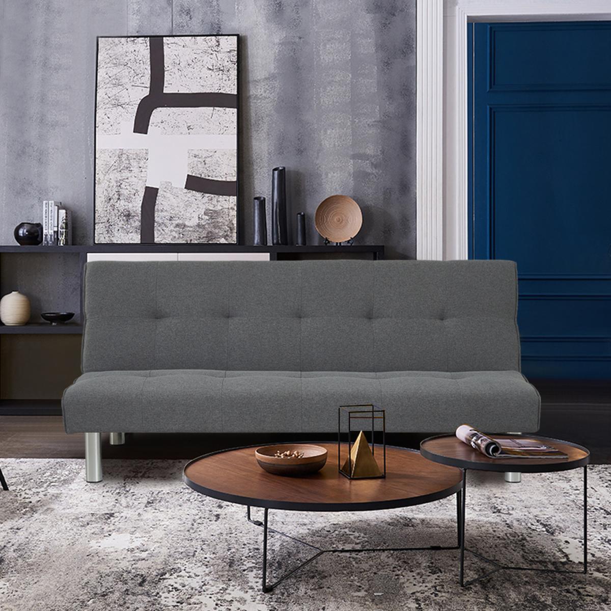 Canvas Sofa Bed - Grey – image 5