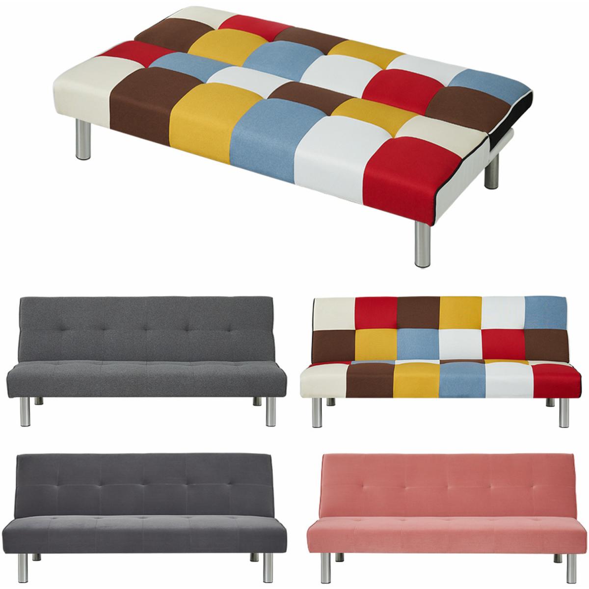 Canvas Sofa Bed - Grey – image 6