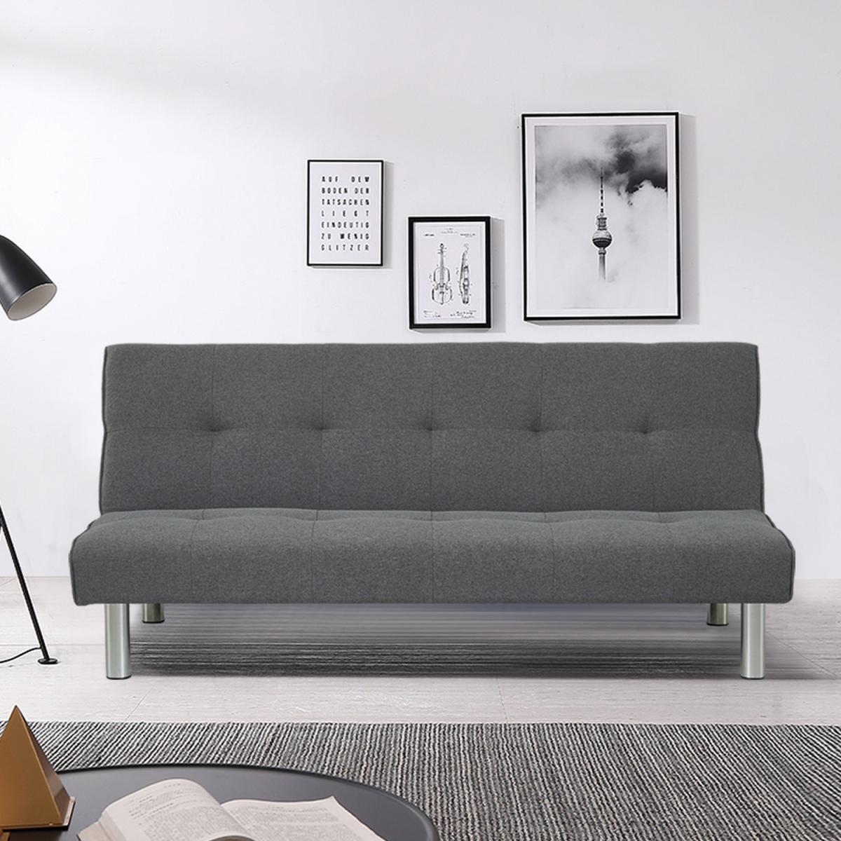 Canvas Sofa Bed - Grey – image 8