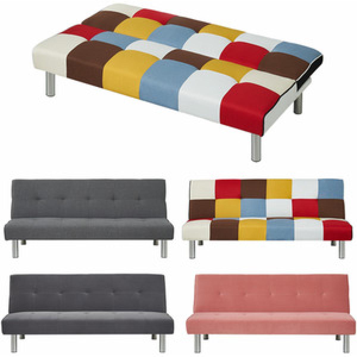 Canvas Sofa Bed - Grey – image 9