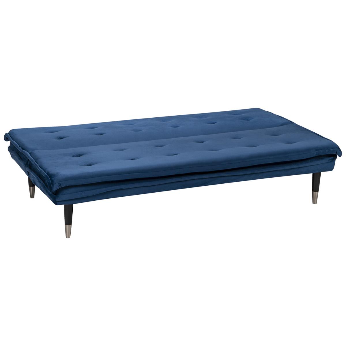 Hadley Velvet Sofa Bed - Navy – image 3