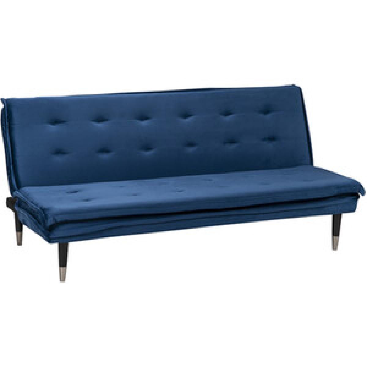 Hadley Velvet Sofa Bed - Navy – image 6