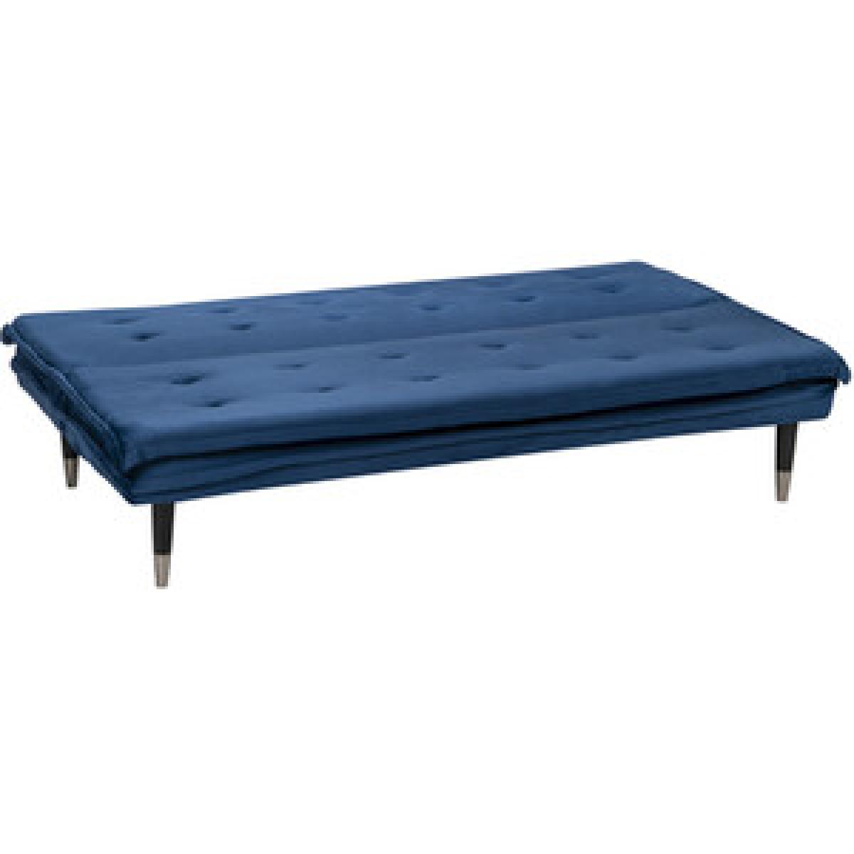 Hadley Velvet Sofa Bed - Navy – image 7
