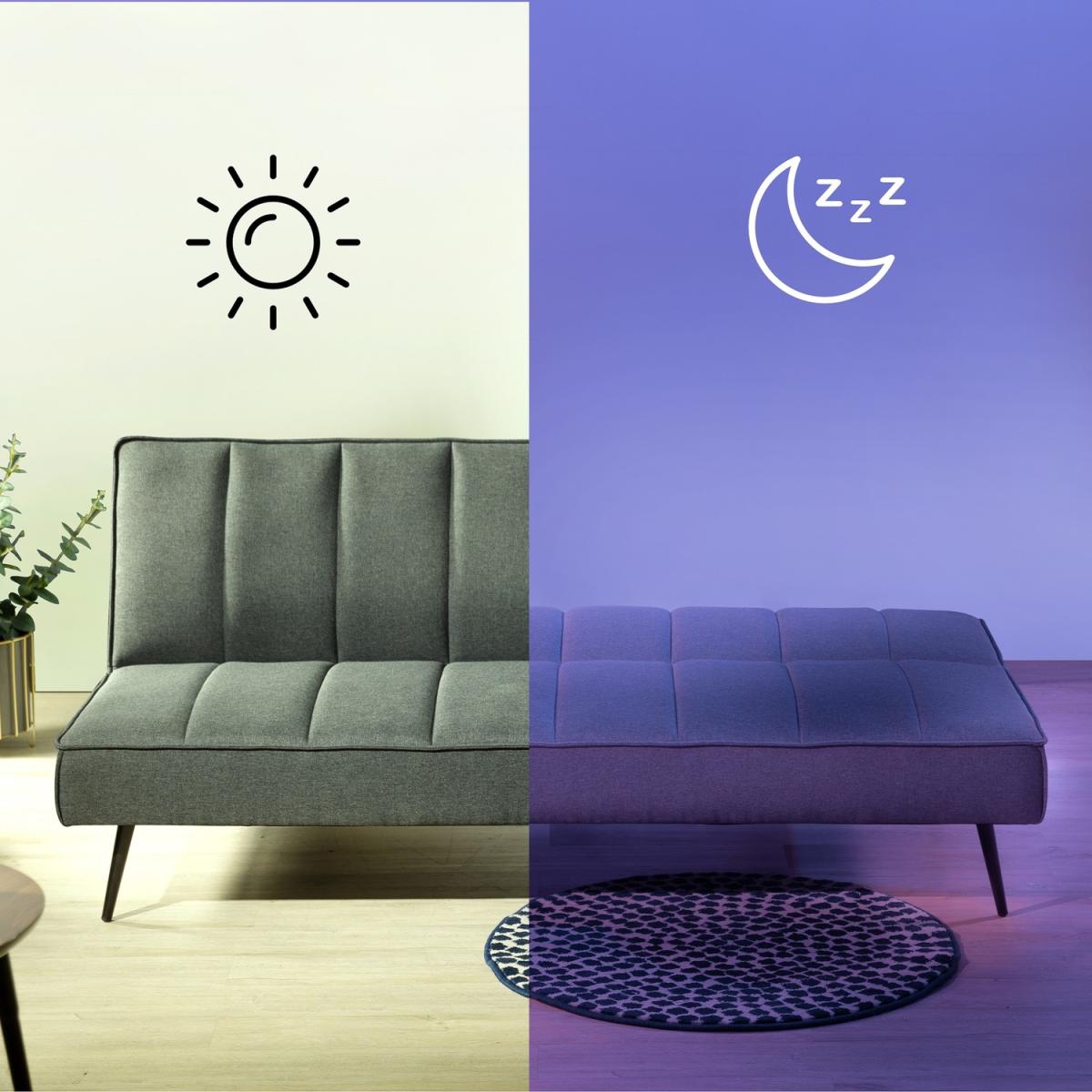 Quinn Clic Clac Sofa Bed - Dark Grey – image 3
