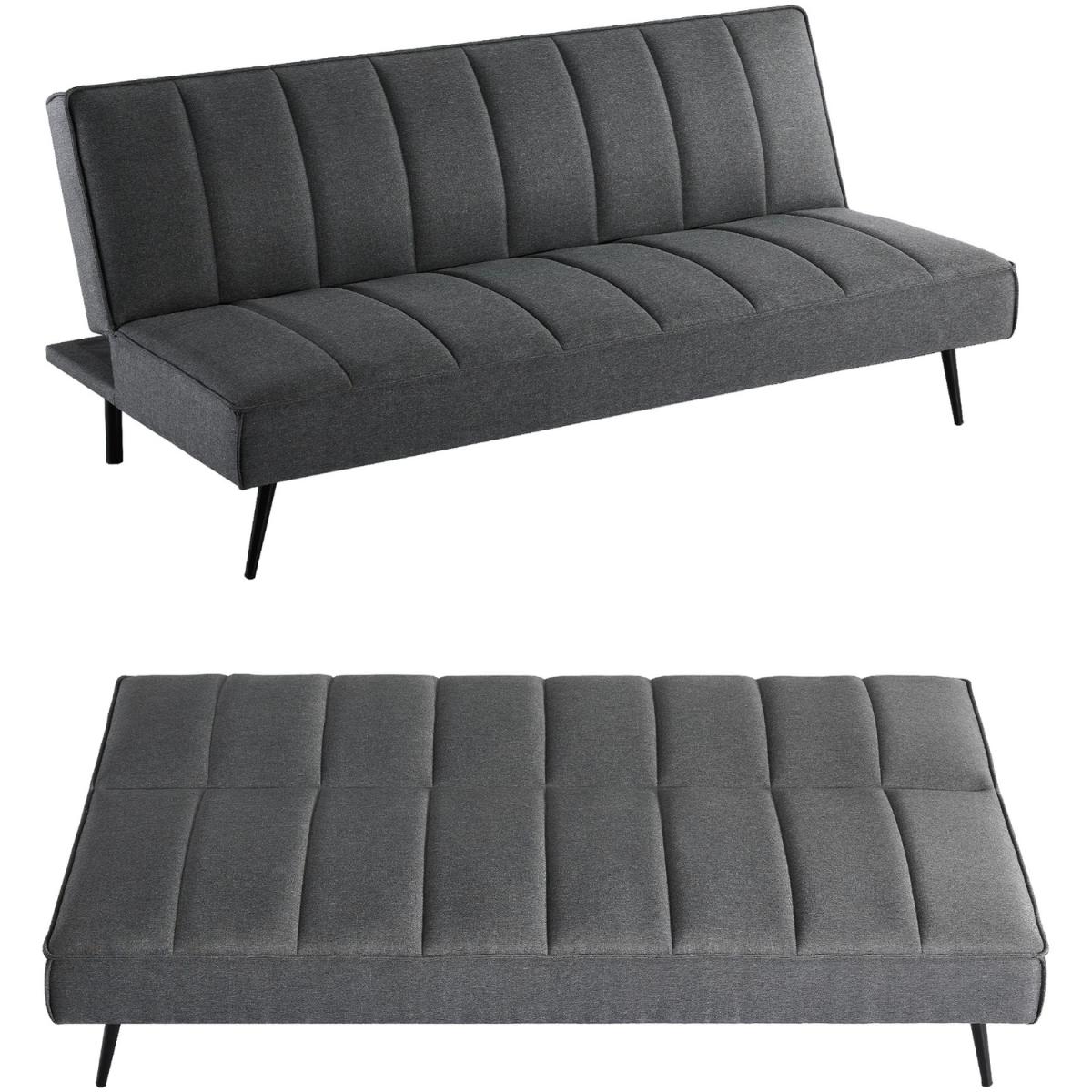 Quinn Clic Clac Sofa Bed - Dark Grey – image 9