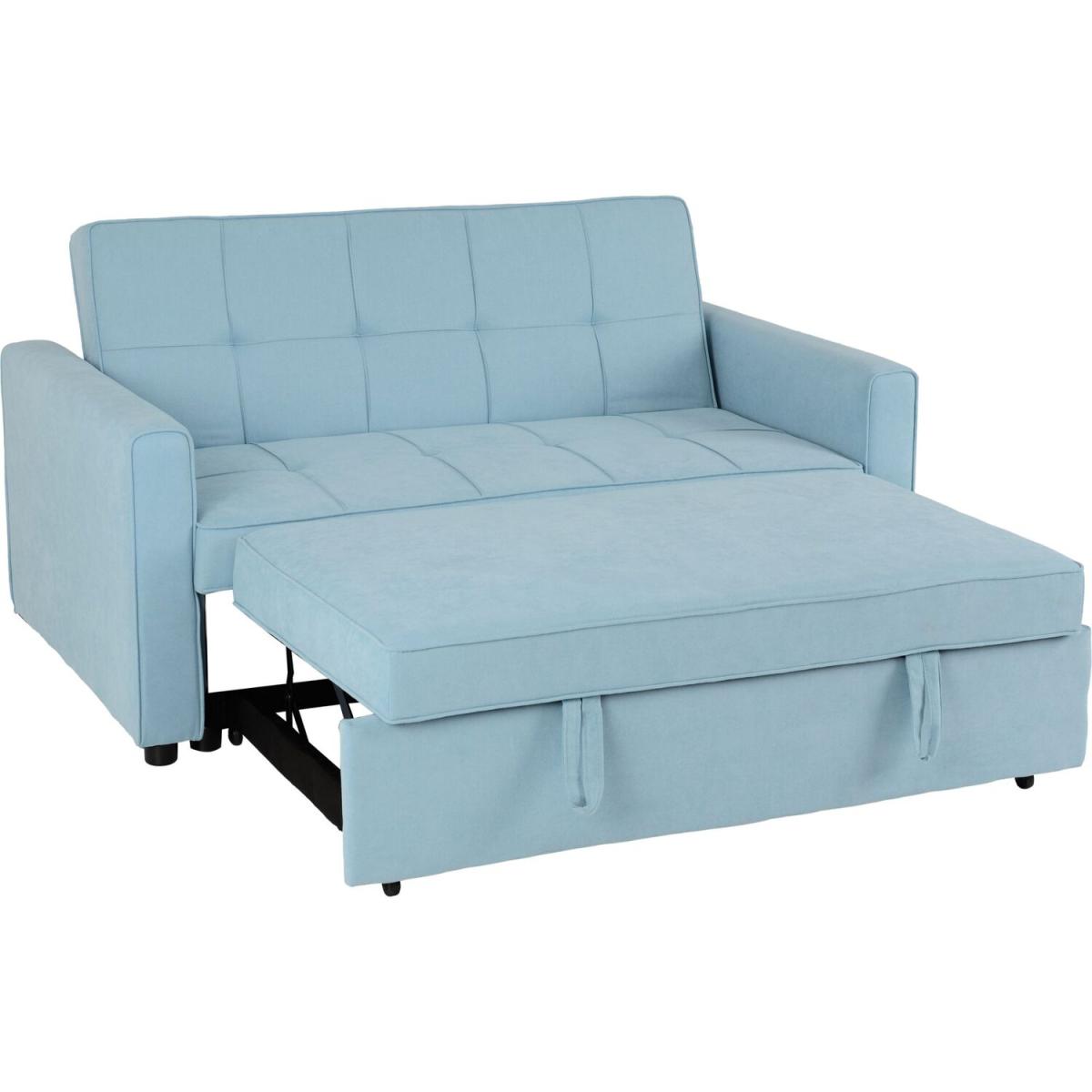 Astoria Sofa Bed - Light Blue Fabric – image 30