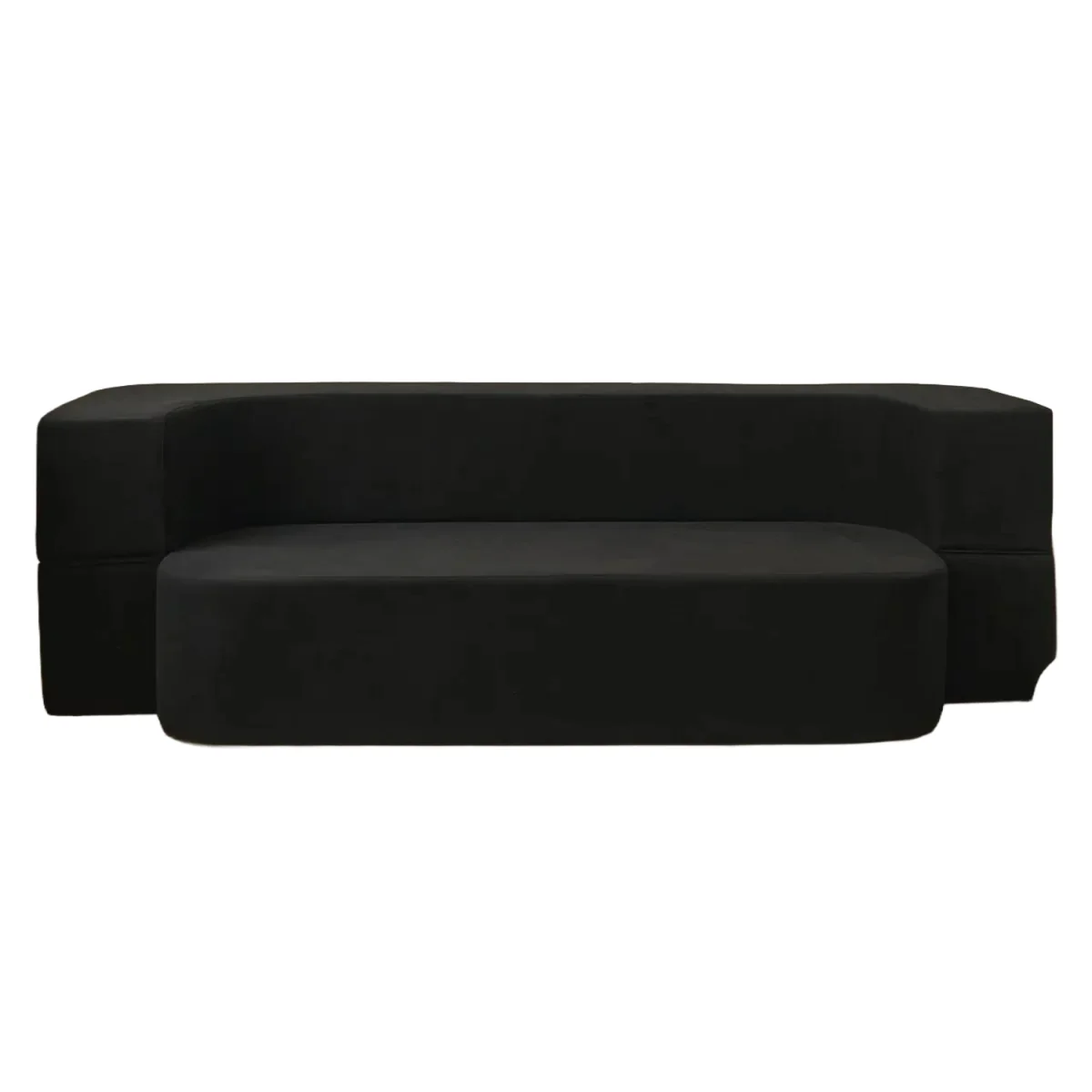 Elstead Black 2 Seater Convertible Sofa Bed - Black – image 3