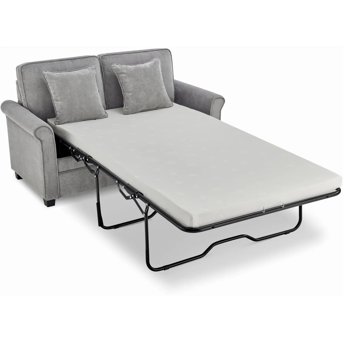 Ramy Corduroy Sofa Bed - Grey – image 4