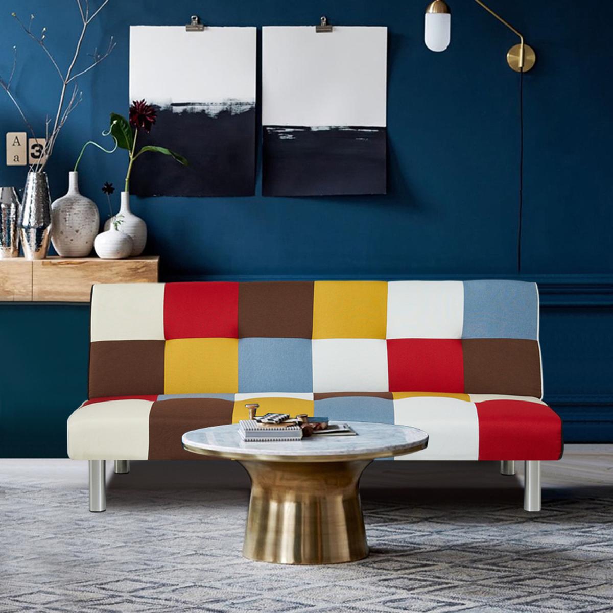 Color Block Sofa Bed - Stitching Colour – image 4