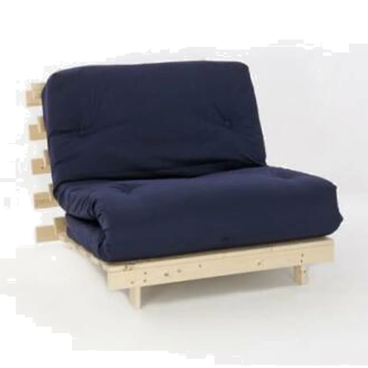 Navy 2ft6 Premium Luxury Futon Sofa Bed