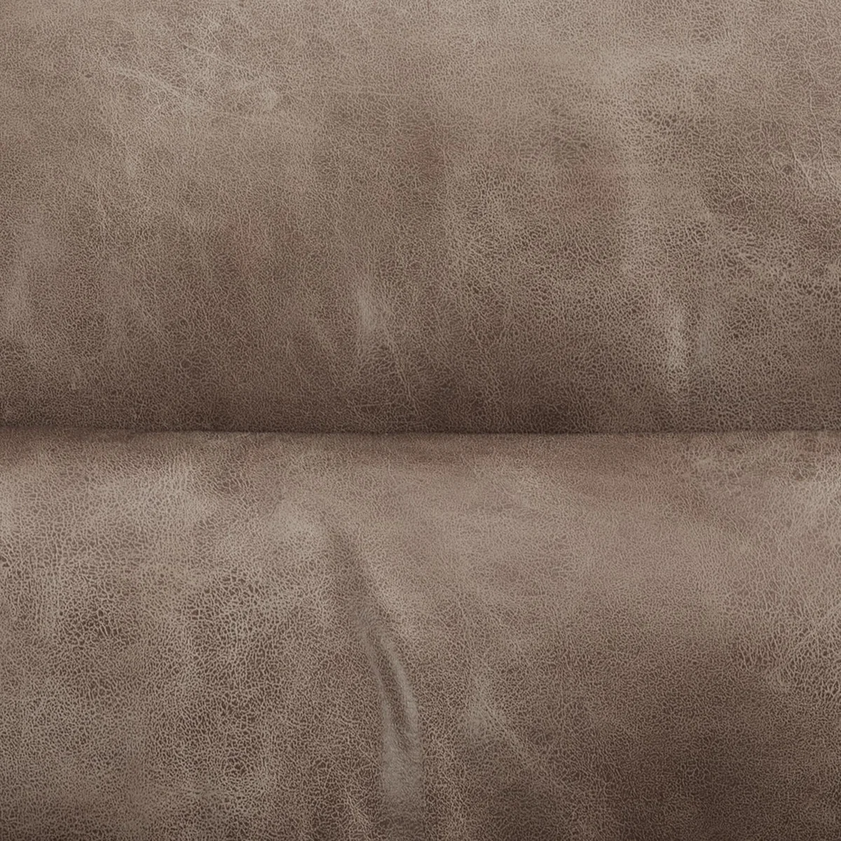 Harley 2 Seater Faux Leather Pull Out Sofa Bed - Brown Faux Leather – image 7