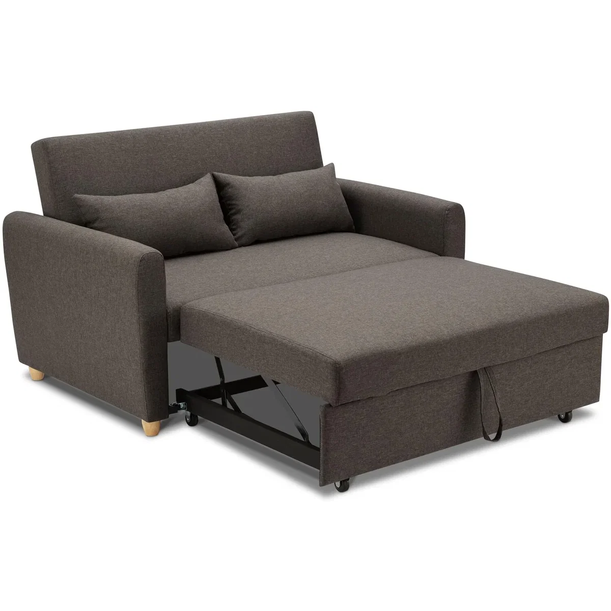 Dahlia Linen Sofa Bed - Brown – image 7