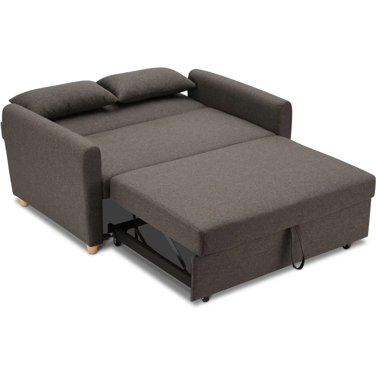 Dahlia Linen Sofa Bed - Brown – image 8