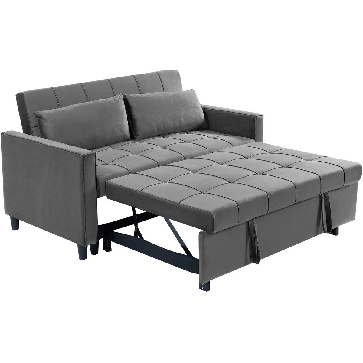 Convertible 3-in-1 Sofa Bed - Green – image 7