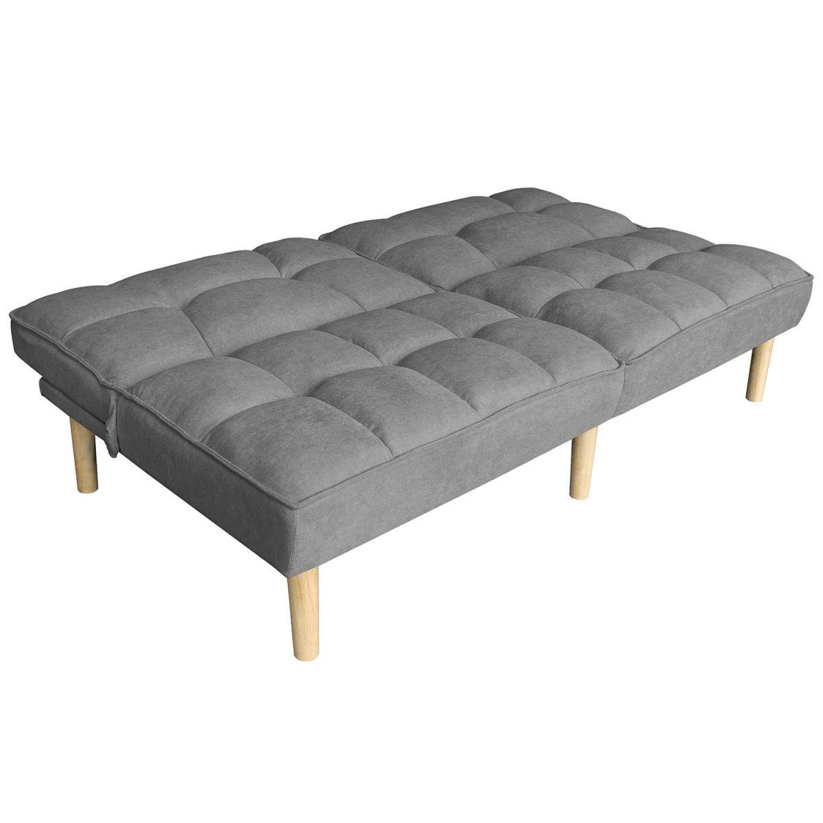 Neve Linen Sofa Bed - Grey – image 3