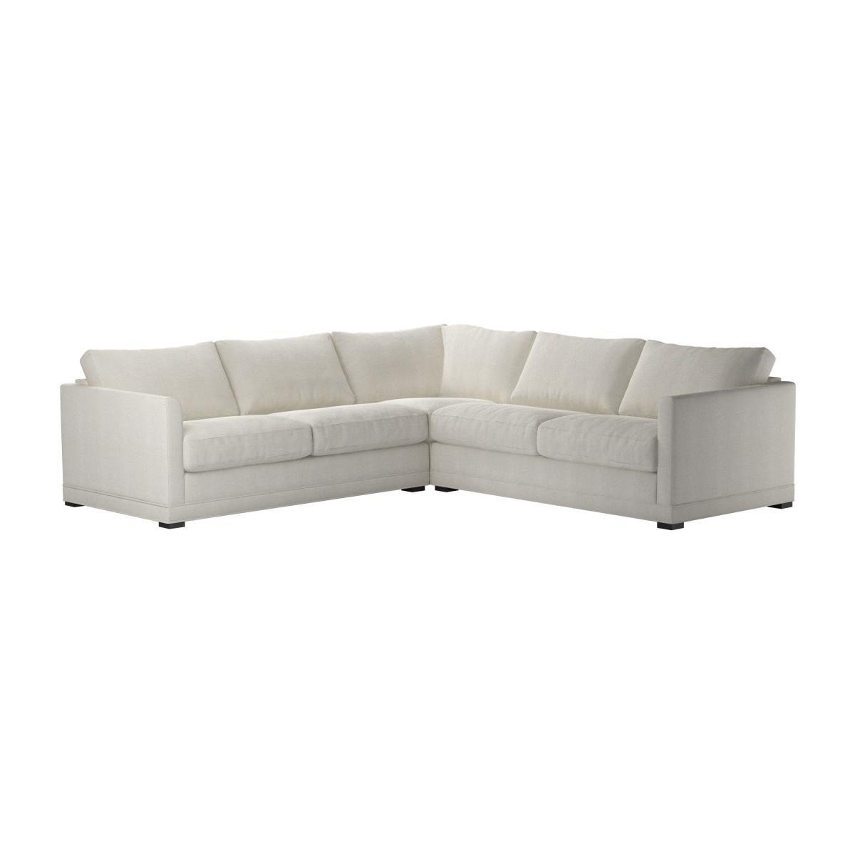 Aissa Medium LHF 2.5 Seat Corner Sofa Bed in Clay House Basket Weave – image 1