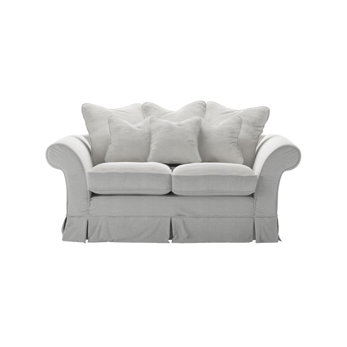 Aspen Scatter Back 2 Seat Sofa Bed in Frost Highland Tweed - sofa.com – image 2