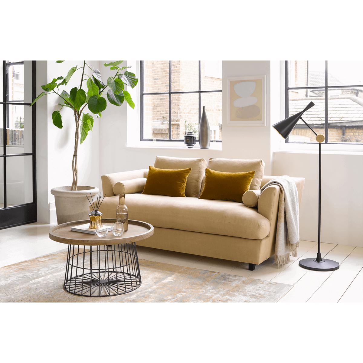 Larsen Three Seat Sofa Bed in Rainstorm Brushstroke - sofa.com – image 3
