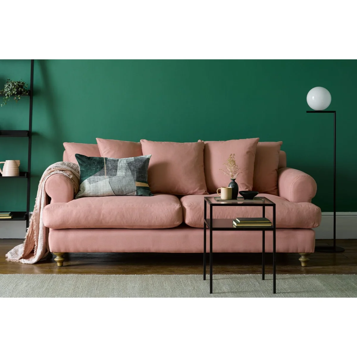 Teddy 2.5 Seat Sofabed in Lichen Heathland Weave - sofa.com – image 2