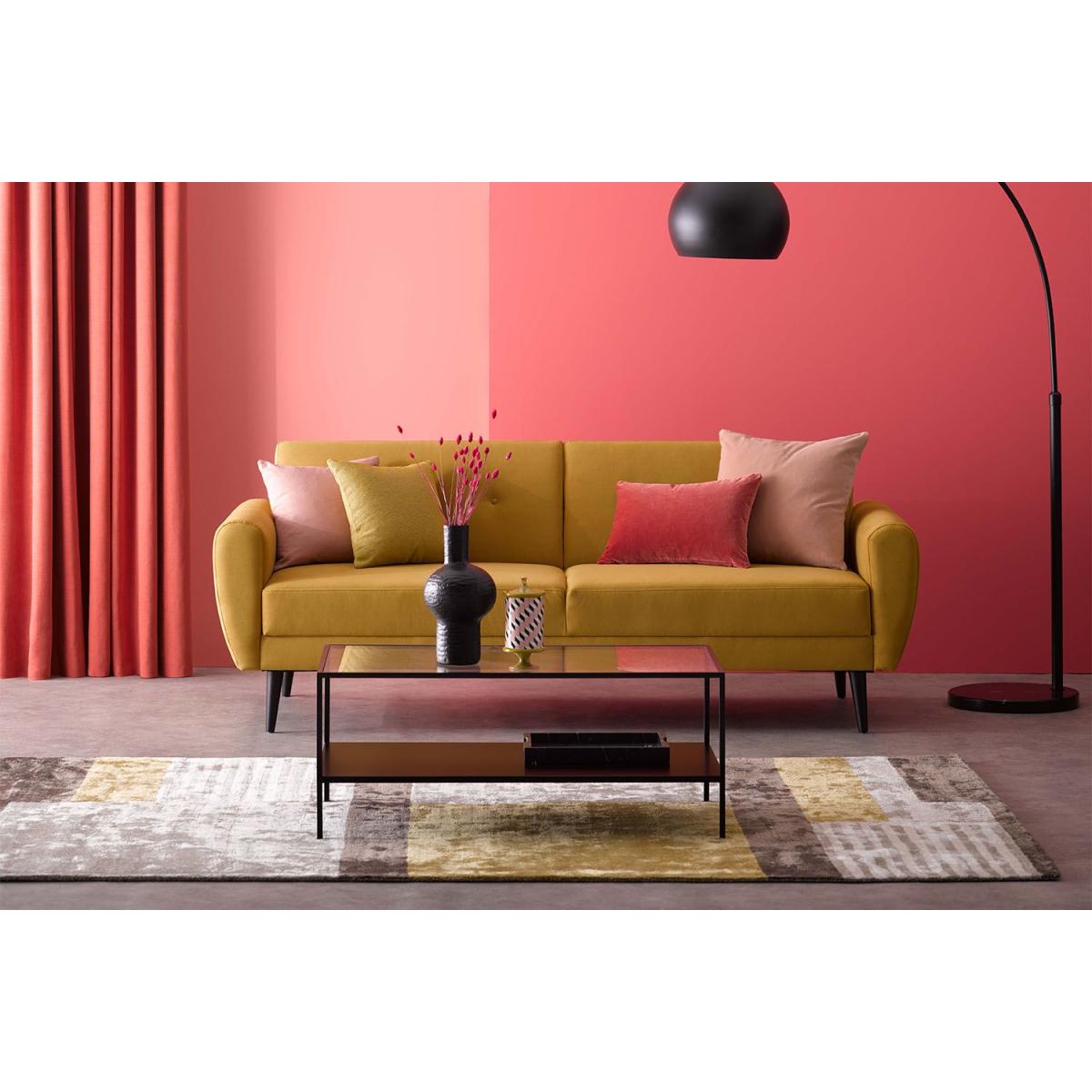 Jack 3 Seat Sofa bed in Fern Soft Weave – image 4