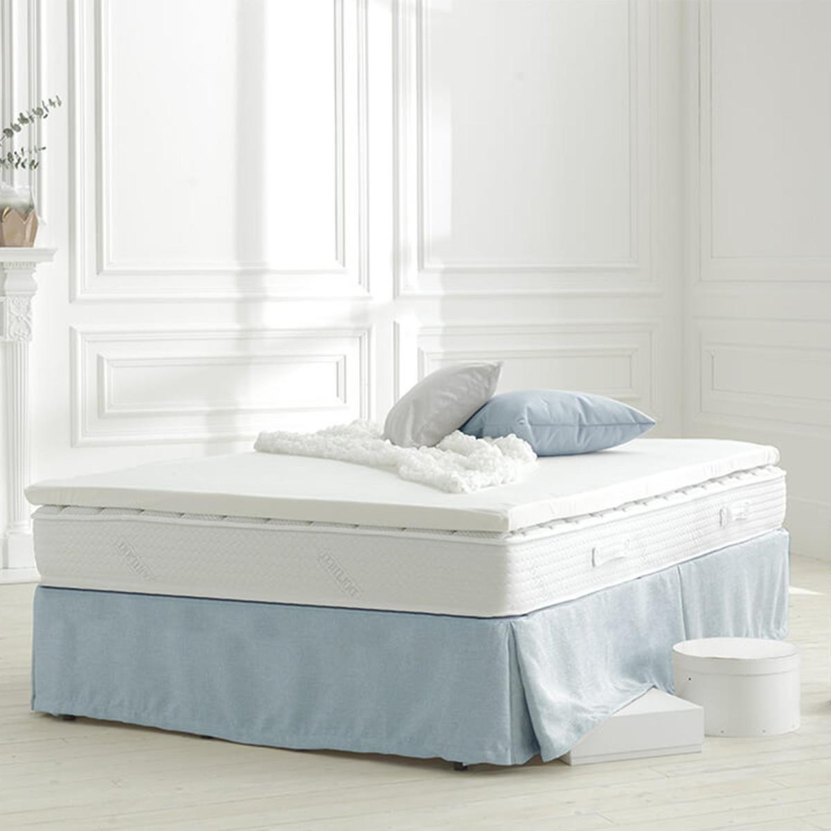 Dormeo All Seasons Plus Memory Foam Mattress Topper White – image 3