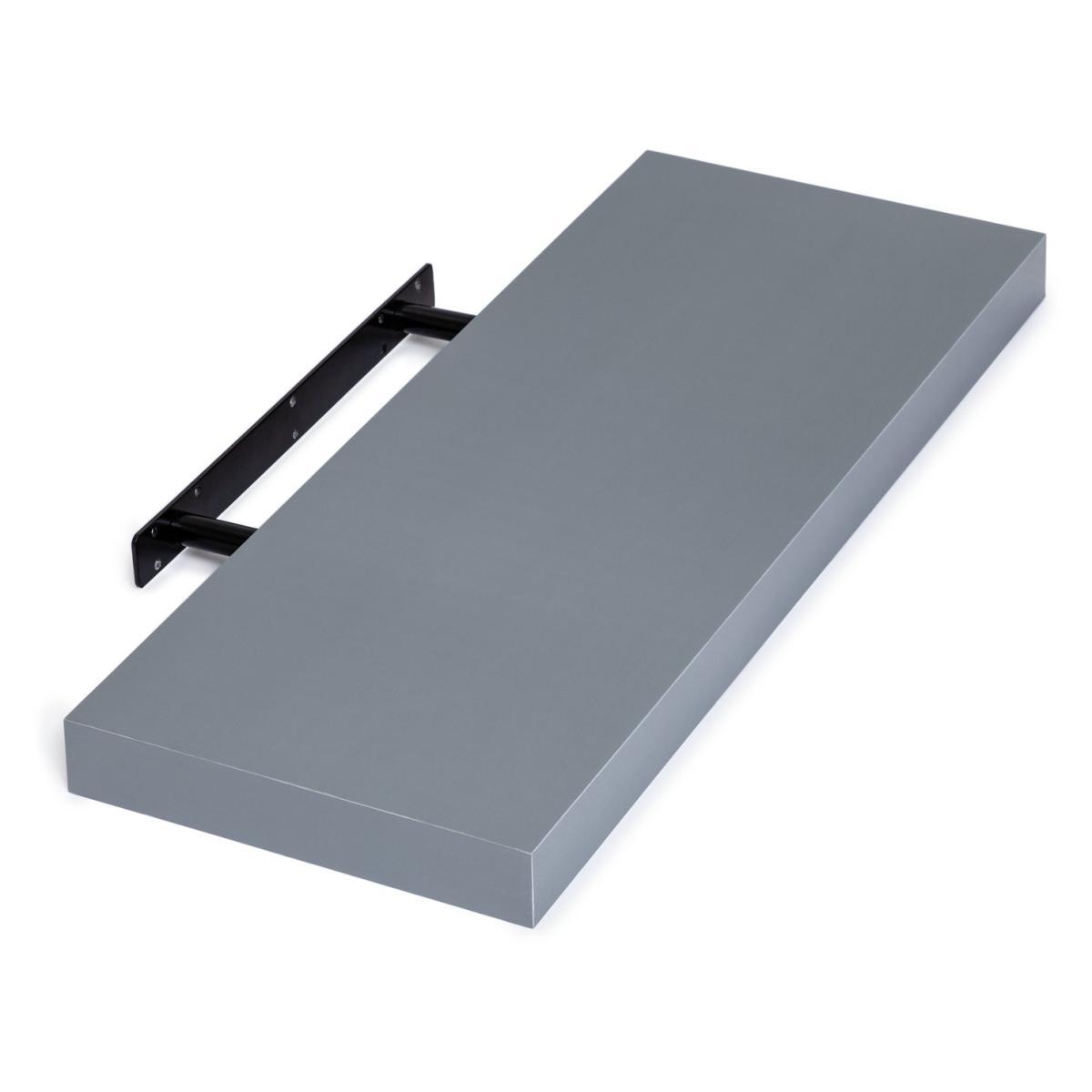 Habitat Jak 80cm Floating Shelf - Grey – image 4