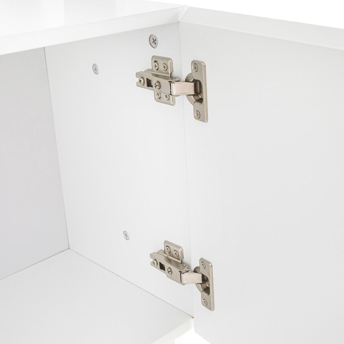 Domeno Wall-Mounted Ladder Shelving Unit with Cupboards – image 6