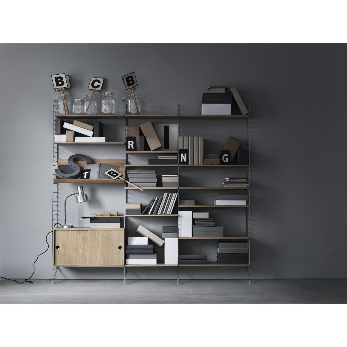 String® System Shelf - L 78 cm by String Furniture Natural wood – image 2