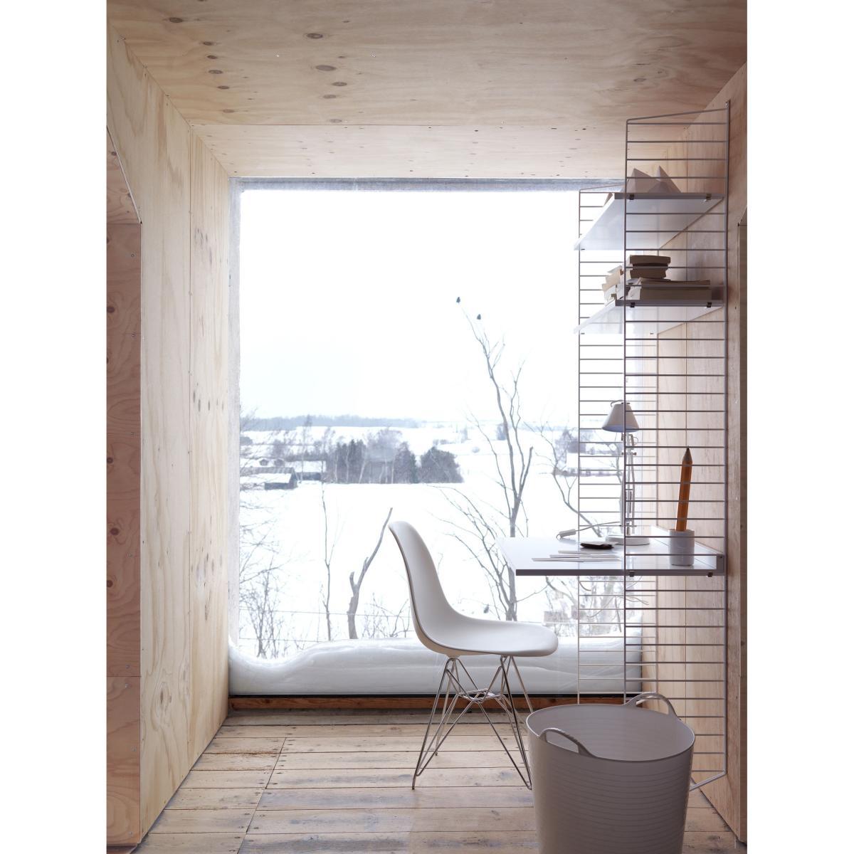String® System Shelf - Desk - L 78 cm by String Furniture White – image 4