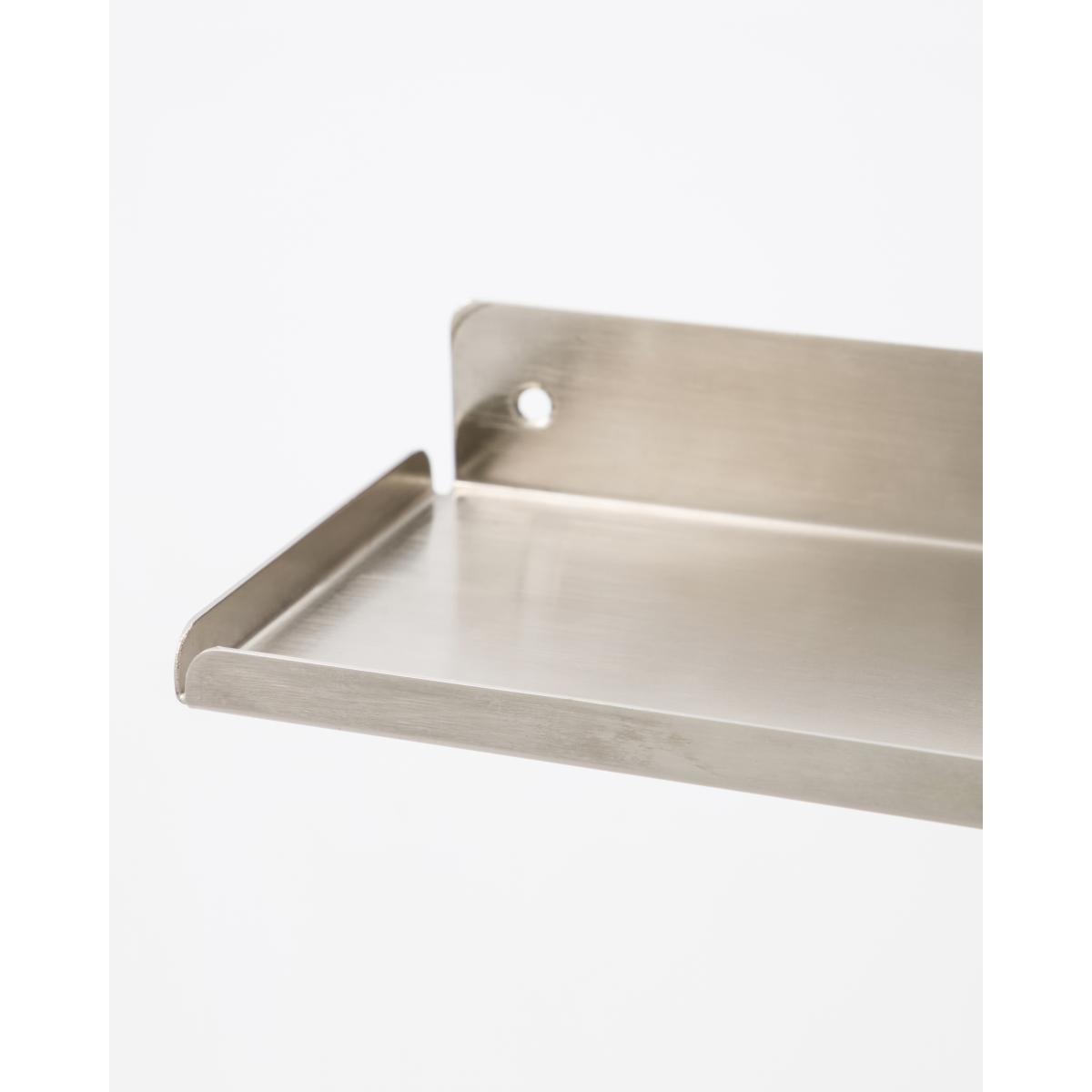 House Doctor Ledge shelf 80 cm Brushed silver – image 2