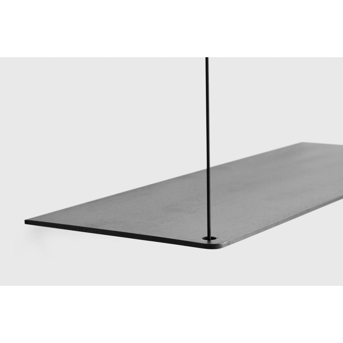 Woud Stedge Add-on shelf 80 cm Black oak – image 2
