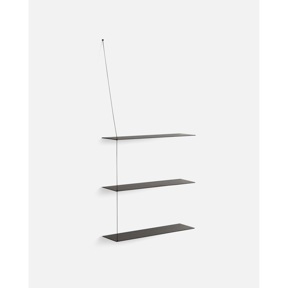 Woud Stedge Add-on shelf 80 cm Black oak – image 3