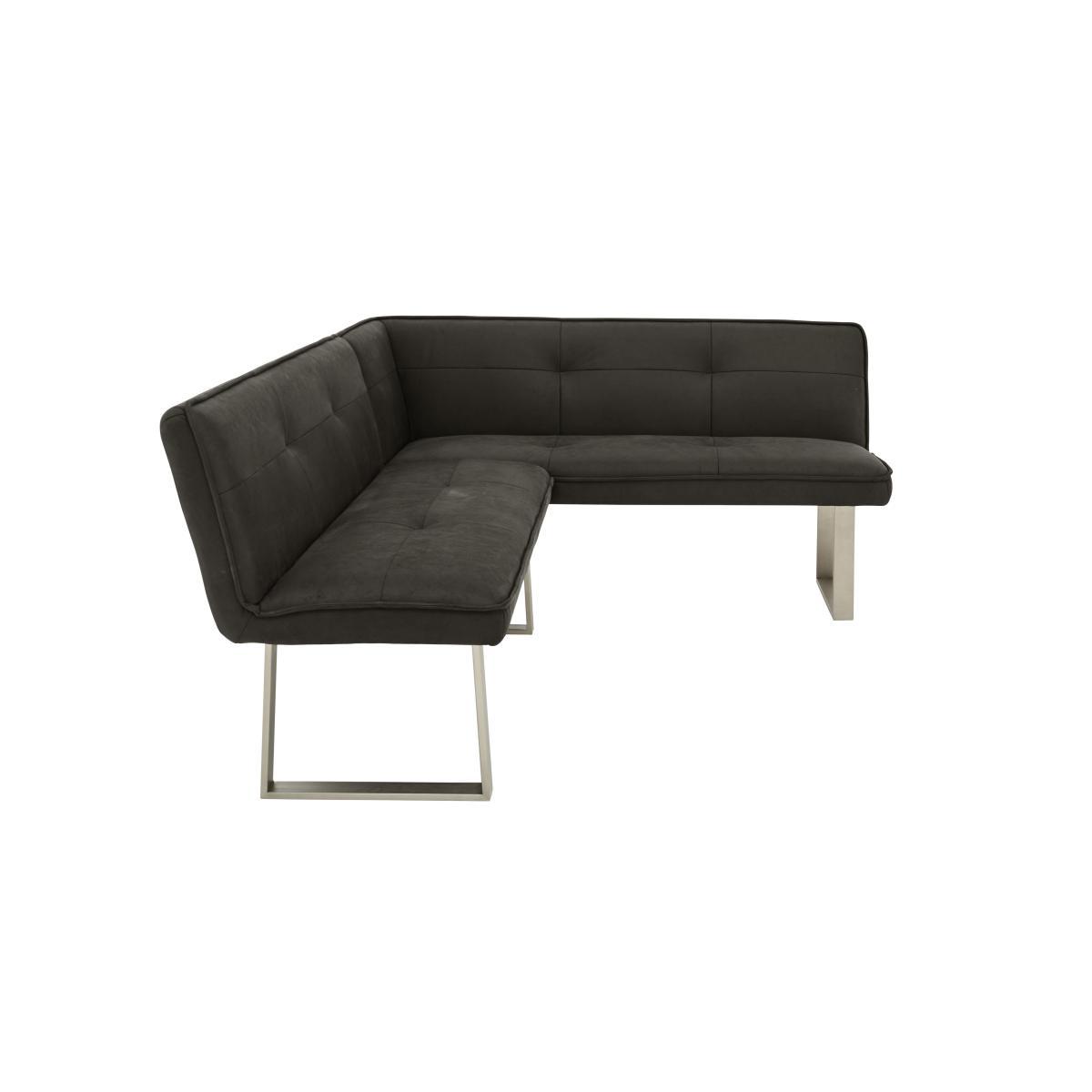 Central Park Right-Hand Facing Corner Bench - Grey – image 6