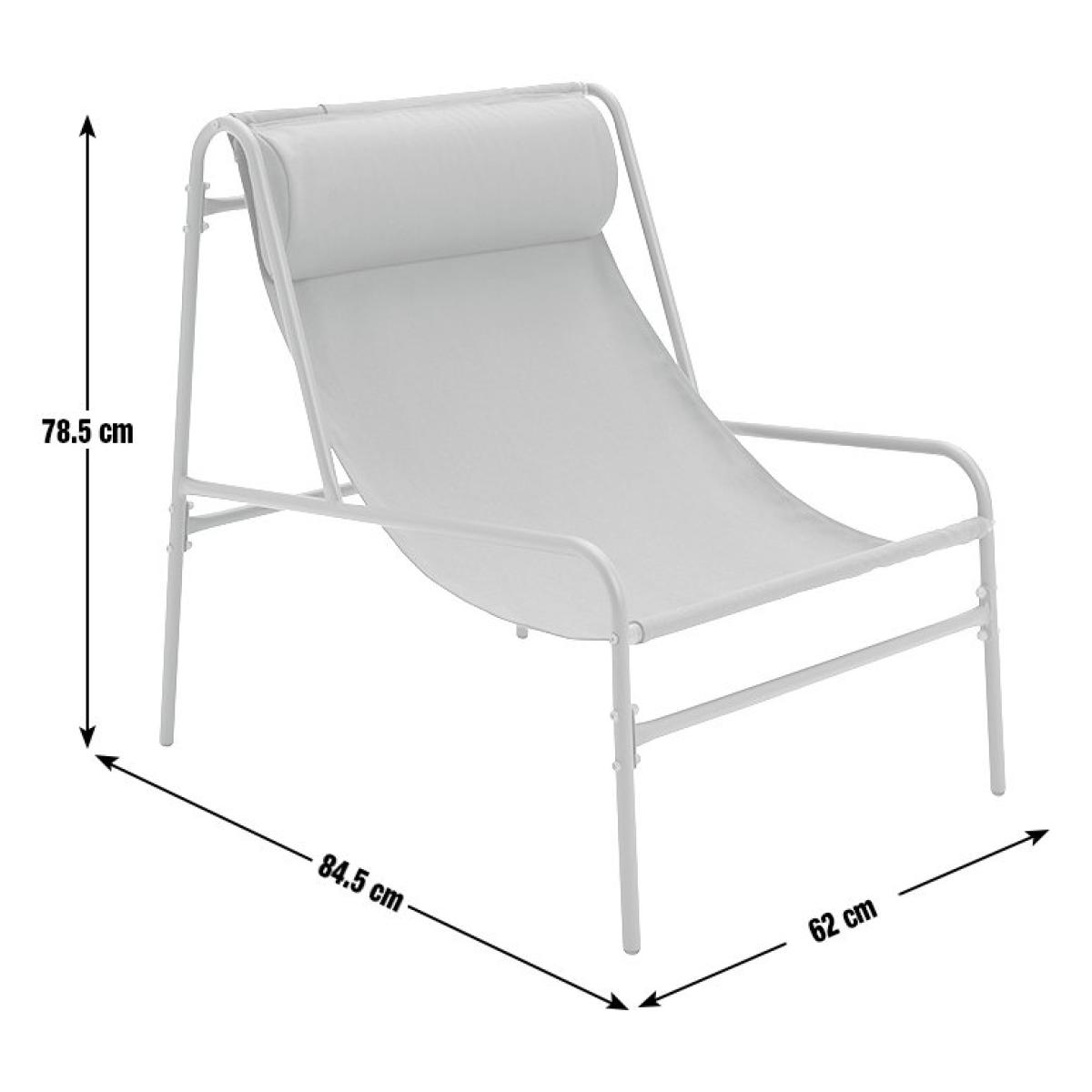 Habitat Teka Metal Garden Chair - Green – image 4